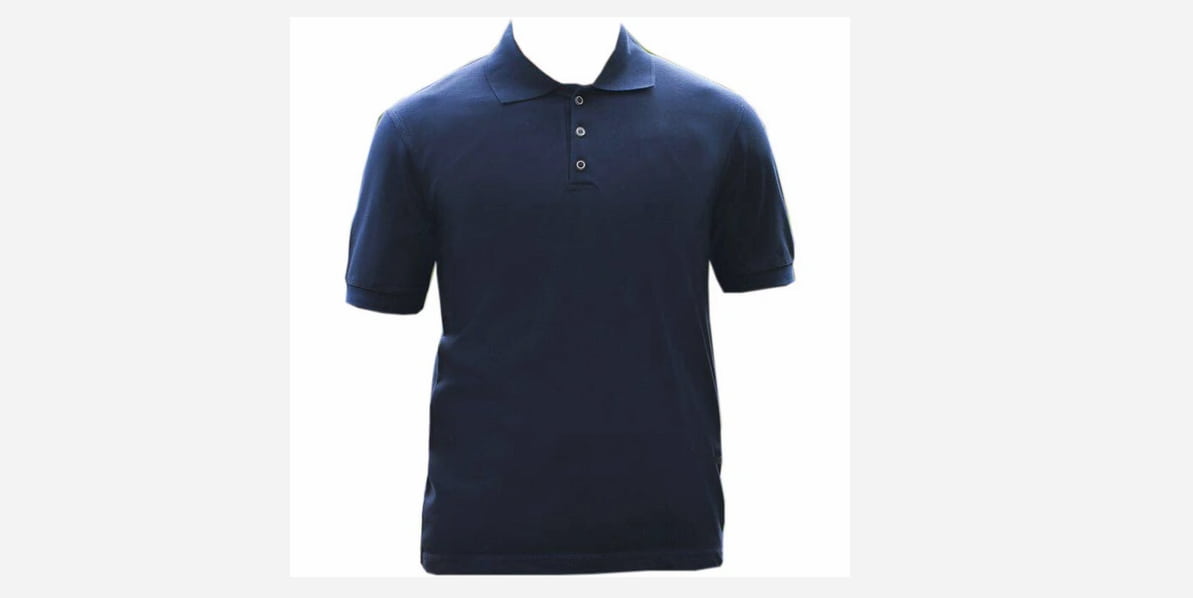 تصویر 1 از تیشرت سرمه‌ ای با دوخت تمیز و فرم استاندارد